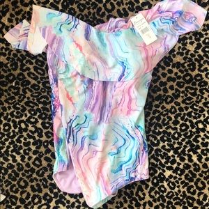 Multi colored swimsuit